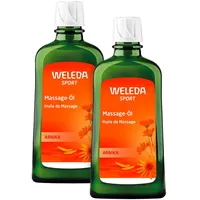 Weleda Doppelpack Sport Massage-Öl Arnika 2X200 ml