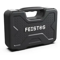 Feistos Manos 82 Werkzeugkoffer bestückt 82-tlg. schwarz