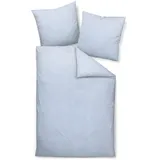 JANINE Interlock Jersey Blau 155 x 220 cm + 80 x 80 cm