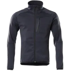 Fleecejacke "UNIQUE" - M - schwarzblau