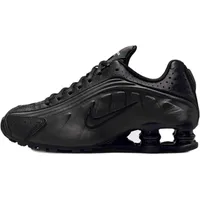 Nike Shox R4 Kinder Black/Black/Max Orange/Black 39