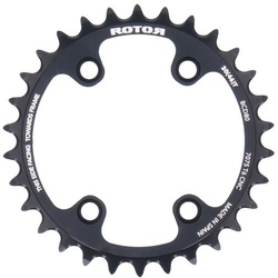 ROTOR Kettenblatt Round Rings 2-fach LK 80 mm | 4 Loch für Rotor ALDH