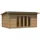 Palmako Ines Gartenhaus 4,80 x 3,00 m Braun
