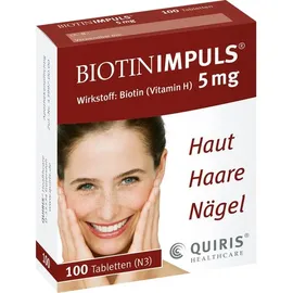 Quiris Healthcare GmbH & Co. KG Biotin Impuls 5 mg Tabletten 100 St.