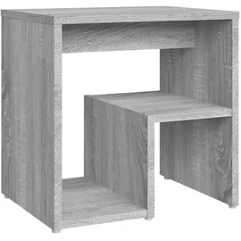 vidaXL Nachtschrank 2 Stk. 40 x 30 x 40 cm Grau