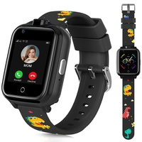 LiveGo 4G Kinder-Smartwatch mit GPS-Tracker und Anrufen, HD-Touchscreen, Kinder-Handyuhr, kombiniert SMS, Videoanruf, SOS, Schrittzähler, 4G-Smartwatch für Kinder, Jungen, Mädchen, 6–12 (t13 schwarz)