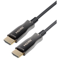 Transmedia HDMI LWL Kabel 15 Meter