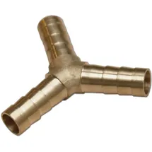 Bradas Druckluft Schlauchverbinder mit Stecknippel Y-stück 8 mm