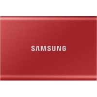 Samsung Portable T7 Red (500 GB), Externe SSD, Rot