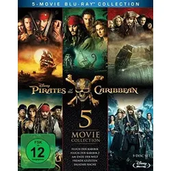 Pirates of the Caribbean 1-5 Box [Blu-ray] | Zustand: Neu & original versiegelt