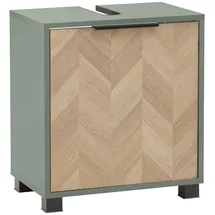 Schildmeyer Waschbeckenunterschrank Piazza Pistazie B/H/T: ca. 50.3x56x33 cm