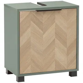 Schildmeyer Waschbeckenunterschrank Piazza Pistazie B/H/T: ca. 50.3x56x33 cm