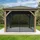 Westmann Moskitonetz für Pavillon 300 cm x 225 cm 4 Stück Schwarz