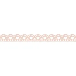 folia Washi-Dekor 4x5m pastell