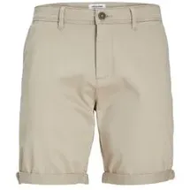 JACK & JONES Bowie Solid Chino Shorts Crockery S