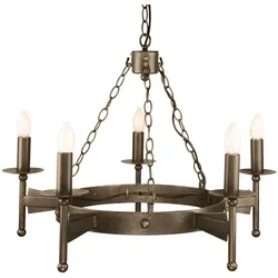 Elstead Lighting Kronleuchter Cromwell 5xE14 H:51 Ø:67