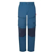 TROLLKIDS Kids Nordfjord Zip-Off Pants 152 Madeira Blue - 152