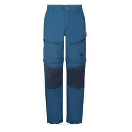 TROLLKIDS Kids Nordfjord Zip-Off Pants 152 Madeira Blue - 152