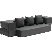 Vevor Schlafcouch 3-Sitzer Hellgrau