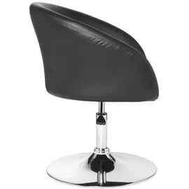 KADIMA DESIGN Design Relaxsessel SPM2.157 Loungesessel Kunstleder Cocktailsessel schwarz, | Gr.: onesize