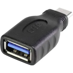 renkforce USB 3.0 (USB 3.1 Gen 1) Adapter USB Type-CTM Stecker/A-Buchse mit OTG-Funktion