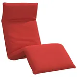 vidaXL Sonnenliege Klappbar Rot 175x54x8,5 cm Oxford-Gewebe