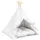vidaXL Hundetipi 60 x 60 x 70 cm Weiß