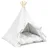 vidaXL Hundetipi 60 x 60 x 70 cm Weiß
