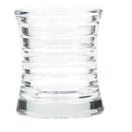 Sovie CANDLES Kerzenglas Curve Ø 80 mm H 100 mm Transparent