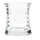 Sovie CANDLES Kerzenglas Curve Ø 80 mm H 100 mm Transparent