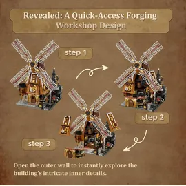 pantasy Steampunk Windmill Workshop