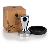 Buddy's Bar Tamper mit Silikonmatte 5,3 mm silber