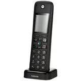 Motorola AHXO1 - DECT Schnurlostelefon - 2" Farbdisplay, Alexa integriert, Telefonbuch für 2000 Kontakte - Schwarz