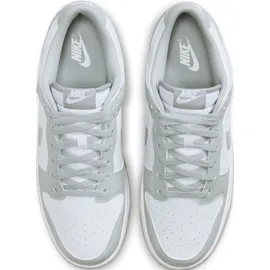 Nike Dunk Low Retro Sneaker, White Lt Smoke Grey White, 40