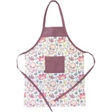 HOUSE ART LIFE Kinderschürze mit Tasche für Junge Mädche 5-10 Jahre zum Malen Kochen Backen Schürze für Kinder Baumwolle Bunt | Viele Farben