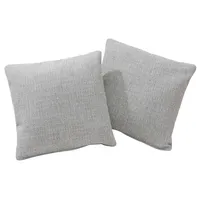 Home Affaire Sofakissen HOME AFFAIRE "Palmera", silber (silberfarben), B:45cm