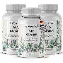 xtra fuel DAO Vegane DiAminOxidase 300.000 HDU Kapseln 360 St.