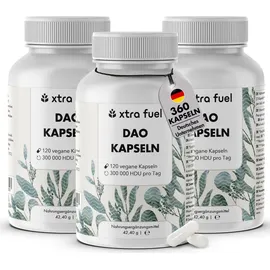 xtra fuel DAO Vegane DiAminOxidase 300.000 HDU Kapseln 360 St.