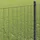 vidaXL Eurozaun 120 x 2500 cm Grau/Eisen