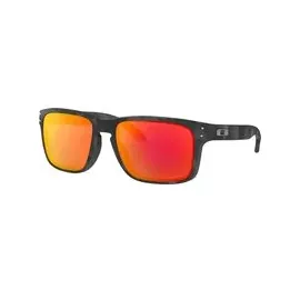 OAKLEY Holbrook Sonnenbrille - Black Camo Prizm Ruby