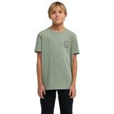 BILLABONG Stamp - T-Shirt - Jungen 8-16 - M - Grün - 12 Jahre