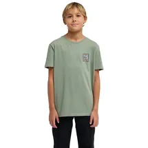 BILLABONG Stamp - T-Shirt - Jungen 8-16 - M - Grün - 12 Jahre