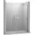 Bernstein Nischendusche Bernstein NT806 FLEX Nano Klarglas 150 cm 8 mm Sicherheitsglas