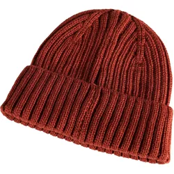 Strickmütze "23050-647" Customized - herbstrot