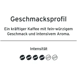 Cafissimo Kaffee kräftig - 120 Kapseln - Intensität: 4/6