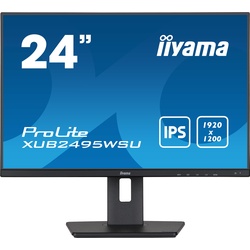 iiyama Dis 24 IIyama PL XUB2495WSU-B5 IPS (1920 x 1200 Pixel, 24"), Monitor, Schwarz
