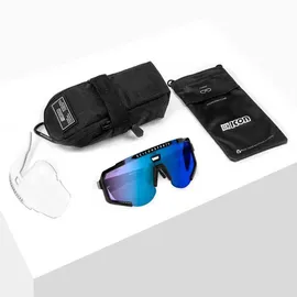 SCICON Aeroscope Black Gloss  Multimirror Blue