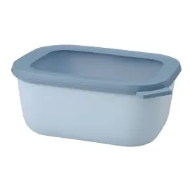 Mepal Cirqula rechteckig nordic blue 1,5 l