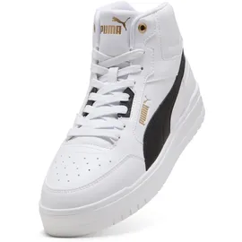 Puma Shuffle Downtown Mid Herren Weiß/Schwarz/Gold 43