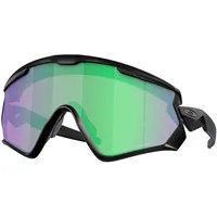 OAKLEY Wind Jacket 2.0 Matte black/prizm Road jade (OO9418-2845)